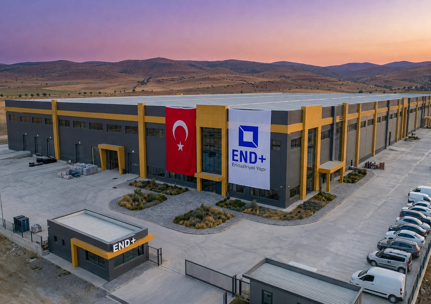Endüstriyel Fabrika Binası